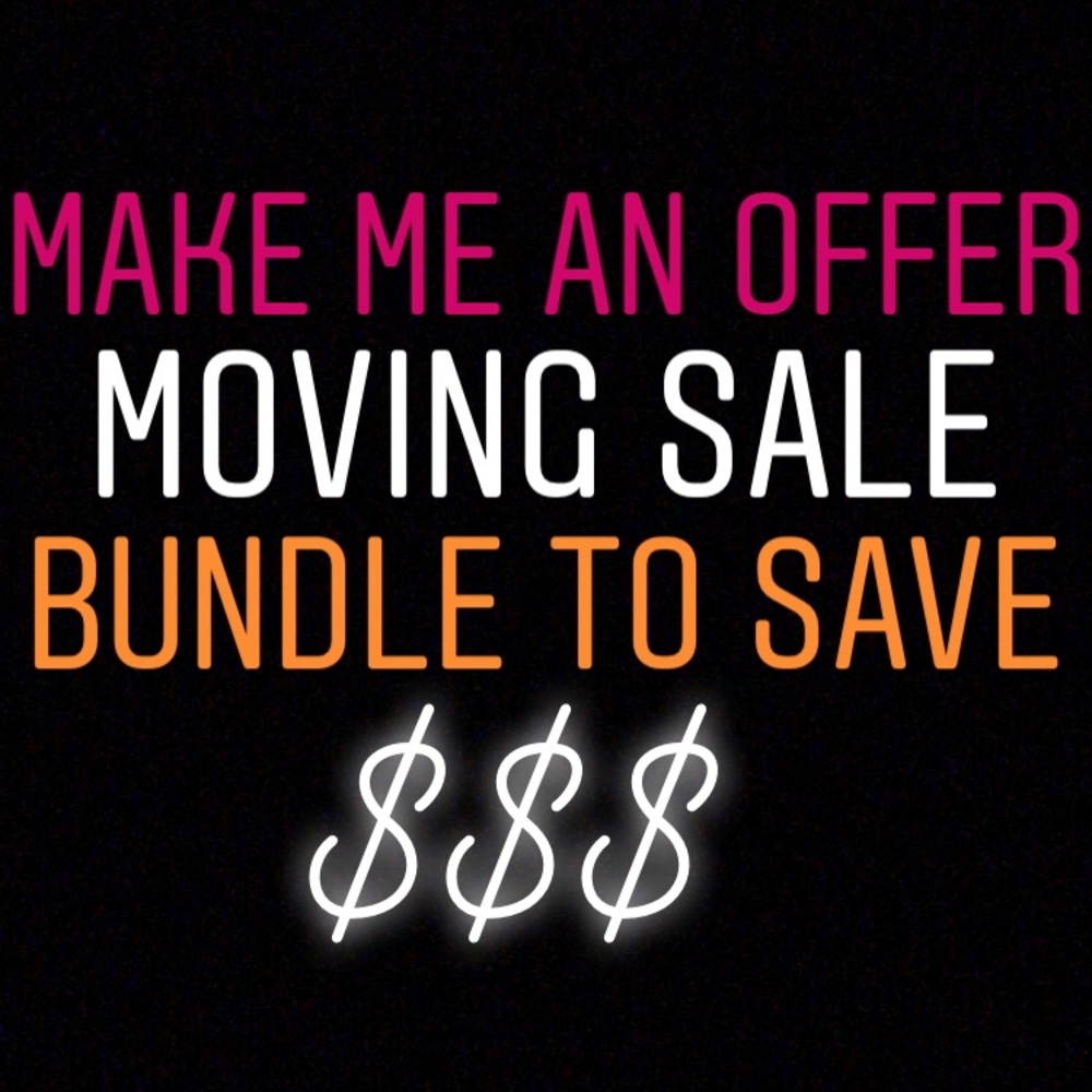 Priced to move! Everything negotiable!